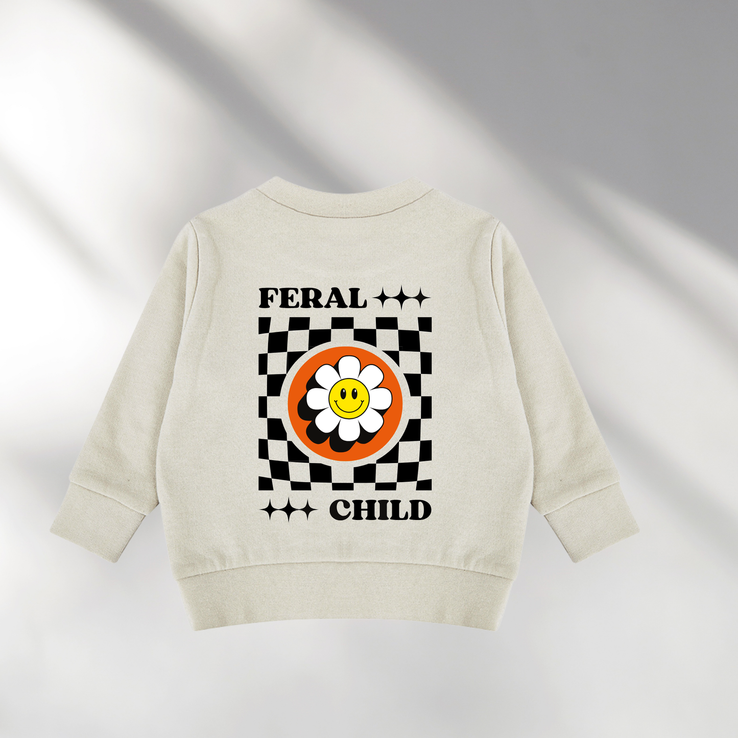 Fire Cracker x Natural Feral Child & Adult Matching Jumpers