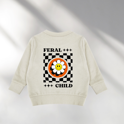 Fire Cracker x Natural Feral Child & Adult Matching Jumpers